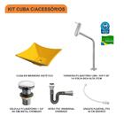 Kit Cuba L30 C/torneira Link 1062 Metal + Válvula Click 1 1/2