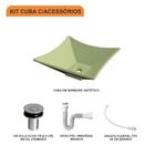 Kit Cuba L30 C/válvula Click 1''b (2,6cm) + Sifão Pvc + Flexí