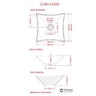 Kit Cuba L30 C/válvula Click Botão 1''b (2,6cm)