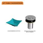 Kit Cuba L30 C/válvula Click Botão 1''b (2,6cm)