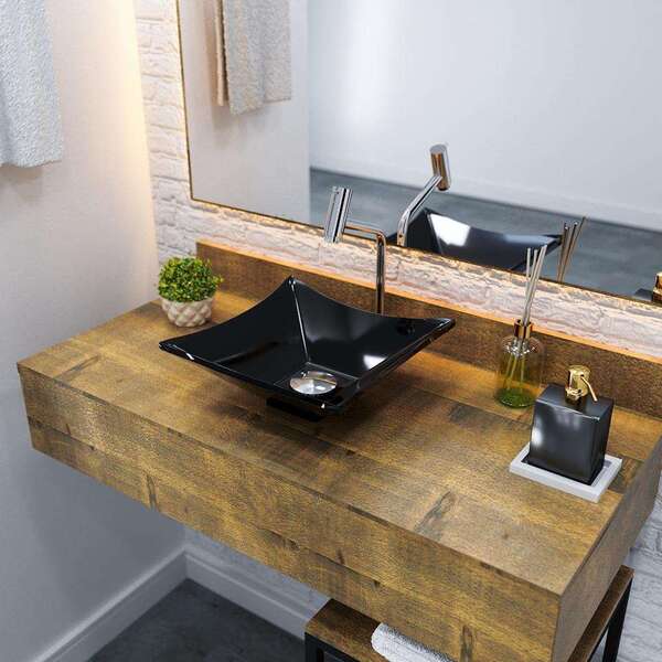 Kit Cuba L30 Com Torneira Link 1062 Metal + Válvula Click 1 1