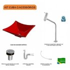 Kit Cuba L30 Com Torneira Link 1062 Metal E Válvula Click 1''