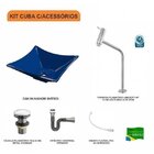 Kit Cuba L30 Com Torneira Link 1062 Metal E Válvula Click 1''