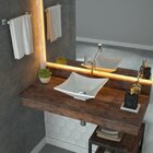 Kit Cuba L30 Com Torneira Link 1062 Metal E Válvula Click 1''