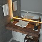 Kit Cuba L30 Com Torneira Link 1062 Metal E Válvula Click 1 1