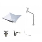 Kit Cuba L30 Com Torneira Link 1062 Metal E Válvula Click 1 1