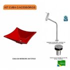 Kit Cuba L30 Com Torneira Link 1062 Metal E Válvula Click 1"b