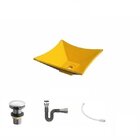 Kit Cuba L30 Com Válvula Click 1 1/2" + Sifão Cromado E Flexí