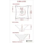 Kit Cuba L30 Com Válvula Click 1 1/2'' Compace Rosa