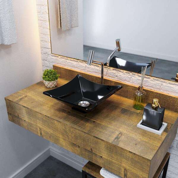 Kit Cuba L30 Com Válvula Click 1''b (2,6cm) + Sifão Cromado +