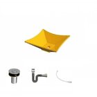 Kit Cuba L30 Com Válvula Click 1"b + Sifão Cromado E Flexível