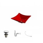 Kit Cuba L30 Com Válvula Click 1"g + Sifão Pvc E Flexível Ver