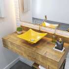 Kit Cuba L30 Com Válvula Click Botão 1''b (2,6cm) Amarelo