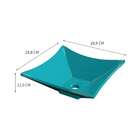 Kit Cuba L30 Com Válvula Metal 1'' (2,6cm) Azul Turquesa