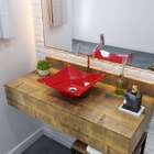 Kit Cuba L30 Com Válvula Metal 1'' (2,6cm) Vermelho