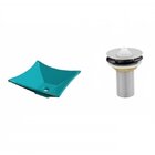 Kit Cuba L30 Com Válvula Metal 1'' Compace Azul Turquesa