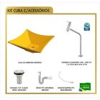 Kit Cuba L30 Torneira Link 1062 Metal Válvula 1 Polegada Sifã