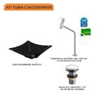 Kit Cuba L34 C/torneira Link 1062 Metal + Válvula Click 1 1/2