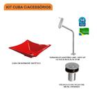 Kit Cuba L34 C/torneira Link 1062 Metal + Válvula Click 1''b