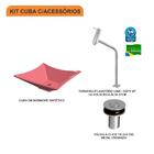 Kit Cuba L34 C/torneira Link 1062 Metal + Válvula Click 1''b