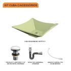 Kit Cuba L34 C/válvula Click 1 1/2'' (4,0cm) + Sifão Cromado