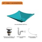 Kit Cuba L34 C/válvula Click 1 1/2'' (4,0cm) + Sifão Pvc + Fl