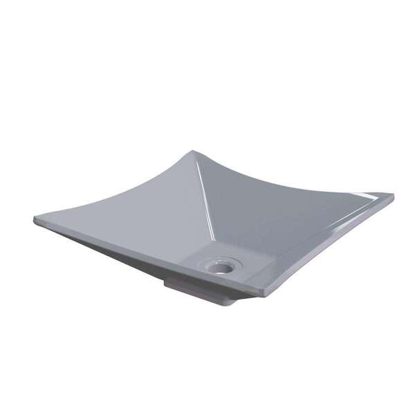 Kit Cuba L34 Com Torneira Link 1062 Metal 1/4 Volta Cinza