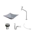 Kit Cuba L34 Com Torneira Link 1062 Metal + Válvula Click 1''