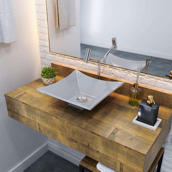 Kit Cuba L34 Com Torneira Link 1062 Metal + Válvula Click 1''