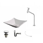 Kit Cuba L34 Com Torneira Link 1062 Metal E Válvula Click 1 1