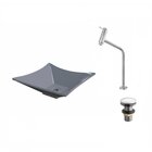 Kit Cuba L34 Com Torneira Link 1062 Metal E Válvula Click 1 1