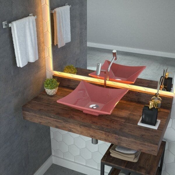 Kit Cuba L34 Com Válvula Click 1''b + Sifão Cromado E Flexíve