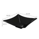 Kit Cuba L34 Com Válvula Metal 1'' (2,6cm) Preto