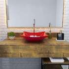 Kit Cuba L34 Com Válvula Metal 1'' (2,6cm) Vermelho