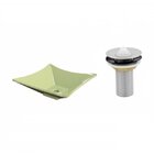 Kit Cuba L34 Com Válvula Metal 1'' Compace Verde Acqua
