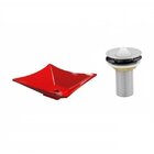 Kit Cuba L34 Com Válvula Metal 1'' Compace Vermelho