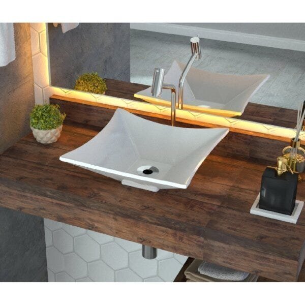 Kit Cuba L34 Torneira Link 1062 Metal Válvula 1 Polegada Sifã