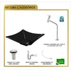 Kit Cuba L34 Torneira Link 1062 Metal Válvula 1 Polegada Sifã