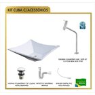 Kit Cuba L34 Torneira Link 1062 Metal Válvula Click 1 Polegad