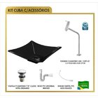 Kit Cuba L34 Torneira Link 1062 Metal Válvula Click 1 Polegad