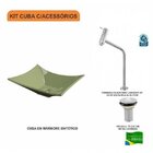 Kit Cuba L38 C/torneira Link 1062 Metal + Válvula 1" (2,6cm)