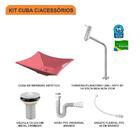 Kit Cuba L38 C/torneira Link 1062 Metal + Válvula 1'' (2,6cm)