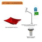 Kit Cuba L38 C/torneira Link 1062 Metal + Válvula 1'' (2,6cm)