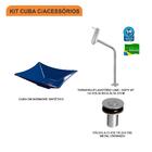 Kit Cuba L38 C/torneira Link 1062 Metal + Válvula Click 1''b
