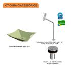 Kit Cuba L38 C/torneira Link 1062 Metal + Válvula Click 1''b