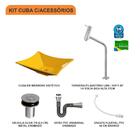 Kit Cuba L38 C/torneira Link 1062 Metal + Válvula Click 1''b
