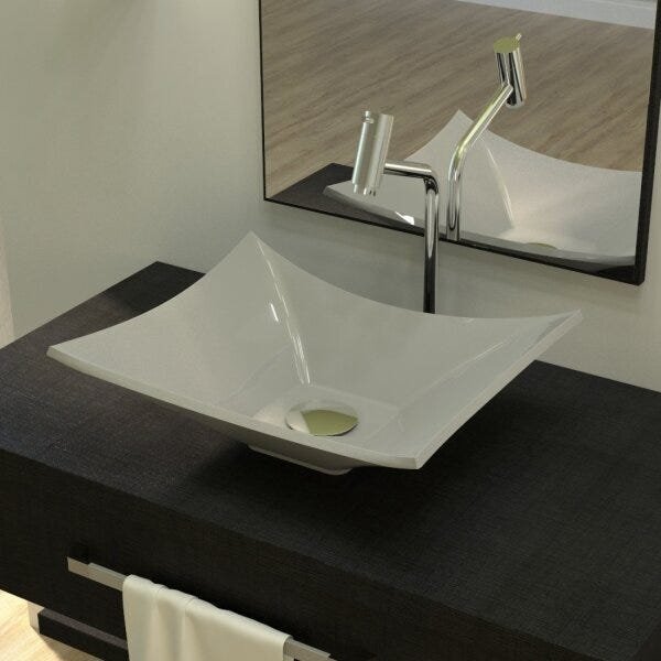 Kit Cuba L38 C/torneira Link 1062 Metal + Válvula Click 1"g +