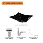 Kit Cuba L38 C/válvula 1'' (2,6cm) + Sifão Pvc + Flexível