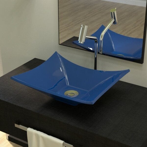 Kit Cuba L38 C/válvula Click 1"b (2,6cm) + Sifão Cromado + Fl