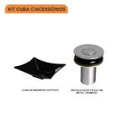 Kit Cuba L38 C/válvula Click Botão 1''b (2,6cm)